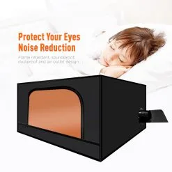 TEVOUP ACMER R10 Foldable Laser Engraver Enclosure With Air Outlet, Fireproof, Dustproof, 700*700*350mm -Headphones & Earphones shop TEVOUP ACMER R10 Laser Engraver Enclosure EU Plug 517802 3