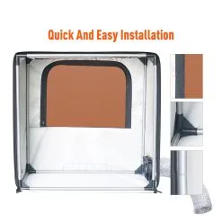 TEVOUP ACMER R10 Foldable Laser Engraver Enclosure With Air Outlet, Fireproof, Dustproof, 700*700*350mm 12 TEVOUP ACMER R10 Foldable Laser Engraver Enclosure With Air Outlet, Fireproof, Dustproof, 700*700*350mm -Headphones & Earphones shop TEVOUP ACMER R10 Laser Engraver Enclosure US Plug 517803 4