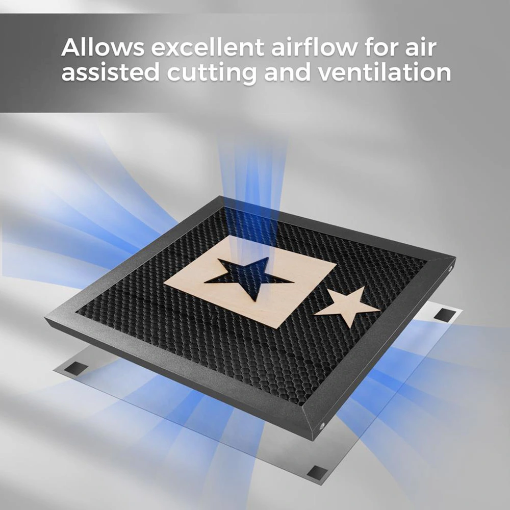 TWO TREES 400mm*400mm Laser Bed, Honeycomb Working Table 6 TWO TREES 400mm*400mm Laser Bed, Honeycomb Working Table - Image 4