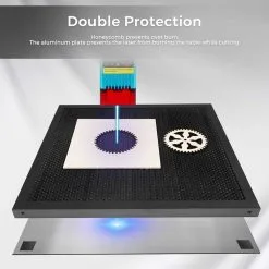 TWO TREES 400mm*400mm Laser Bed, Honeycomb Working Table 11 TWO TREES 400mm*400mm Laser Bed, Honeycomb Working Table -Headphones & Earphones shop TWO TREES 400 400 Honeycomb Working Table 517237 4