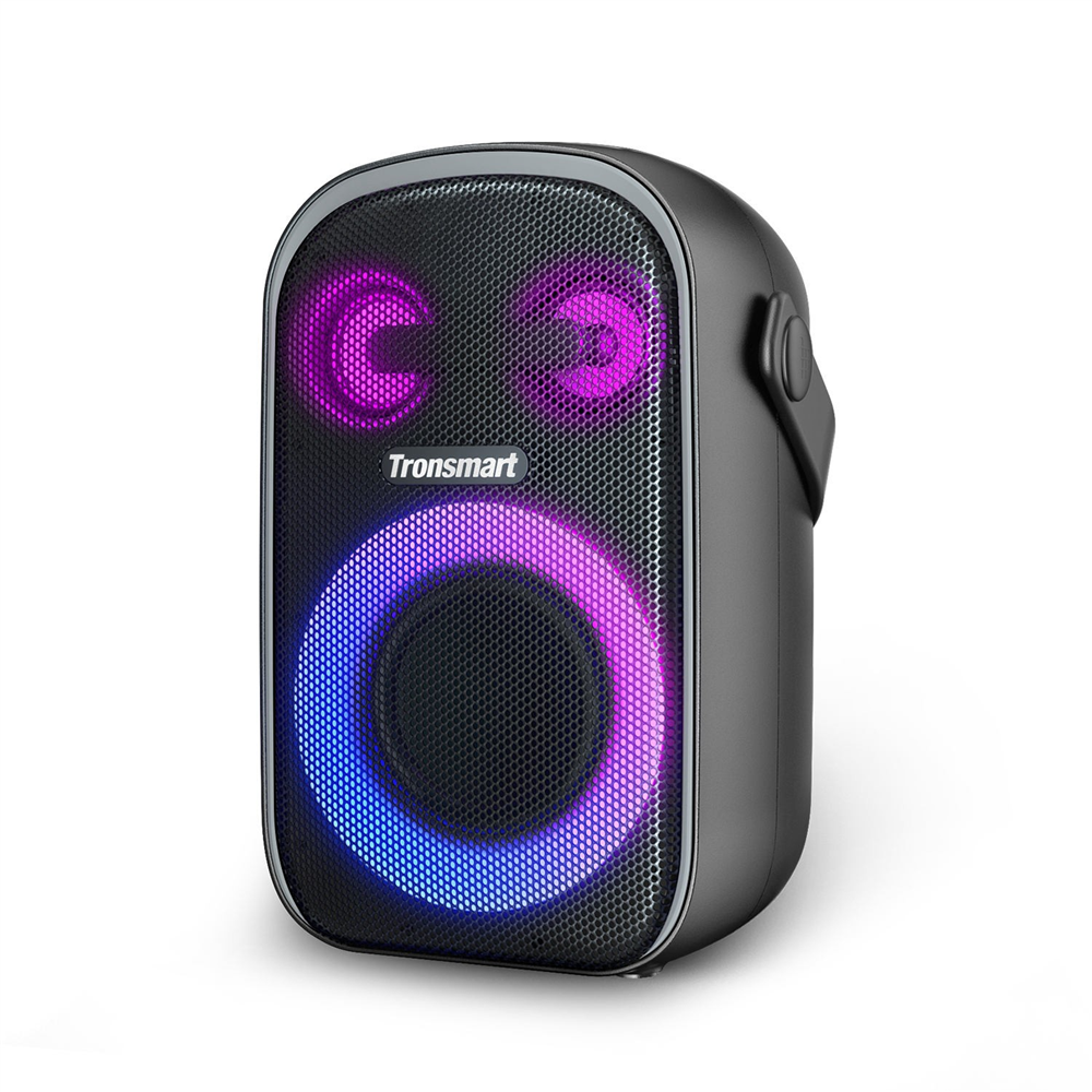 Tronsmart Halo 110 Bluetooth Speaker With Wired Karaoke Microphone, Supports Karaoke, 60W Superb Stereo Sound, Bluetooth 5.3, 18-Hour Playtime, IPX6 Waterproof, Black 4 Tronsmart Halo 110 Bluetooth Speaker With Wired Karaoke Microphone, Supports Karaoke, 60W Superb Stereo Sound, Bluetooth 5.3, 18-Hour Playtime, IPX6 Waterproof, Black - Image 2