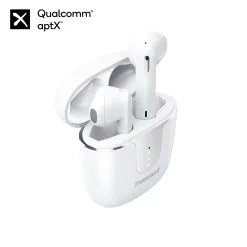 Tronsmart Onyx Ace Bluetooth 5.0 TWS Earphones 4 Microphones Qualcomm QCC3020 Independent Usage AptX/AAC/SBC 24H Playtime Siri Google Assistant IPX5 - White
