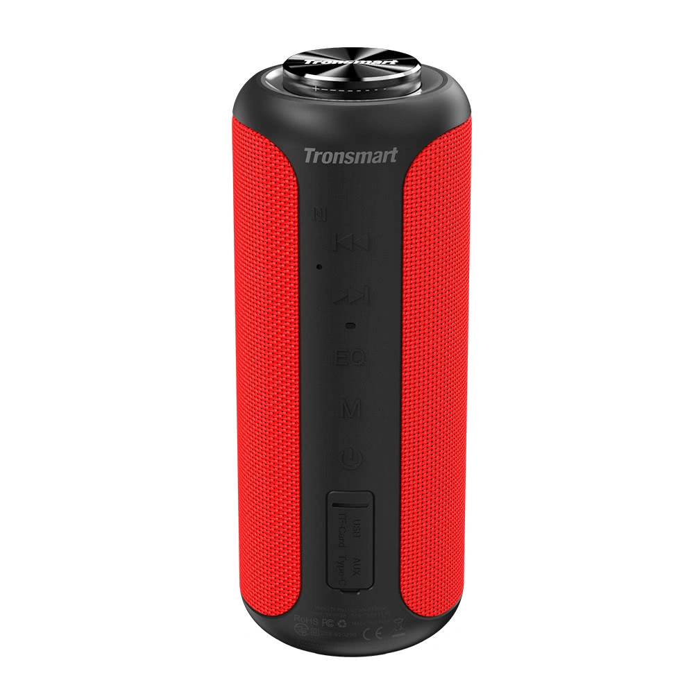 Tronsmart T6 Plus Upgraded Edition Bluetooth 5.0 40W Speaker NFC Connection 15 Hours Playtime IPX6 USB Charge Out - Red 3 Tronsmart T6 Plus Upgraded Edition Bluetooth 5.0 40W Speaker NFC Connection 15 Hours Playtime IPX6 USB Charge Out - Red