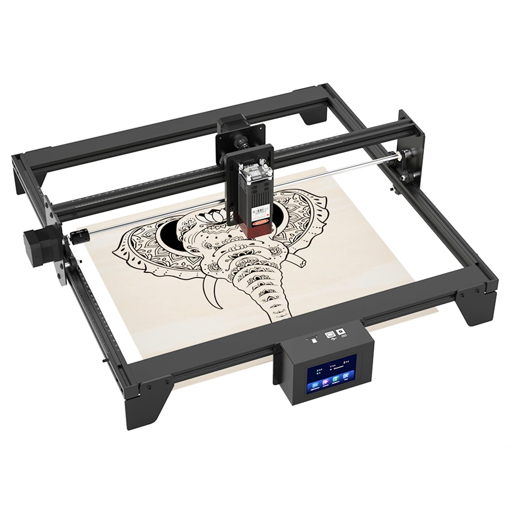 TRONXY Marker40 5.5W DIY Laser Engraver Cutter, 0.15 Fixed Focus Laser, 3.5in Touchscreen, 0.01mm Accuracy, 420x400mm 3 TRONXY Marker40 5.5W DIY Laser Engraver Cutter, 0.15 Fixed Focus Laser, 3.5in Touchscreen, 0.01mm Accuracy, 420x400mm