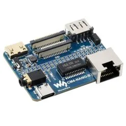 Waveshare Nano Base Board (B) For Raspberry Pi Compute Module 4, Same Size As The CM4, 56 X 41mm