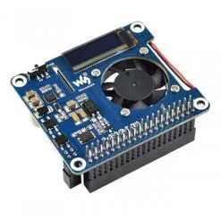 Waveshare Power Over Ethernet HAT (B) For Raspberry Pi 3B+/4B And 802.3af PoE Network