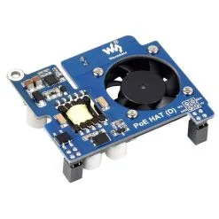 Waveshare Power Over Ethernet HAT (D) For Raspberry Pi 3B+/4B, 802.3af-Compliant, Official Case Compatible -Headphones & Earphones shop Waveshare Power over Ethernet HAT D for Raspberry Pi 3B 4B 518850 2