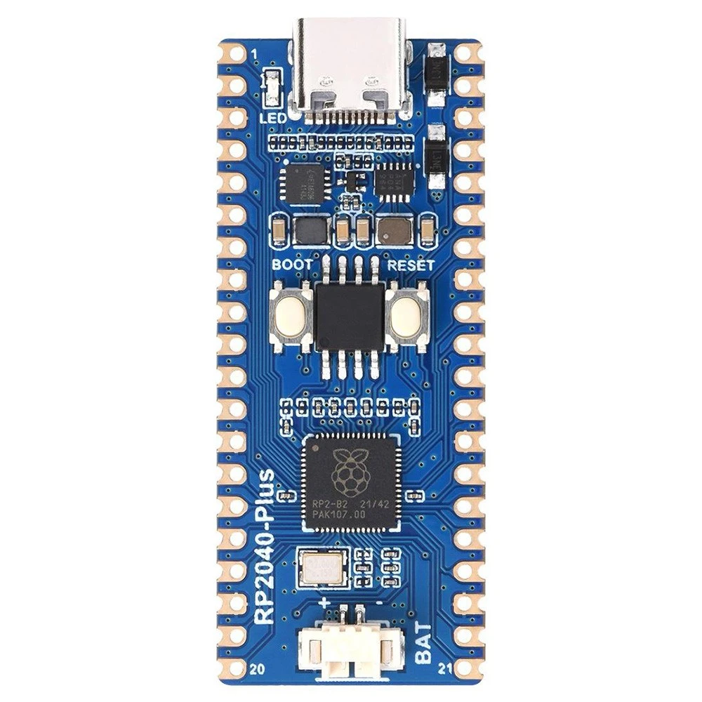 Waveshare RP2040-Plus, A Pico-like MCU Board Based On Raspberry Pi MCU RP2040, Plus Ver. 4 Waveshare RP2040-Plus, A Pico-like MCU Board Based On Raspberry Pi MCU RP2040, Plus Ver. - Image 3