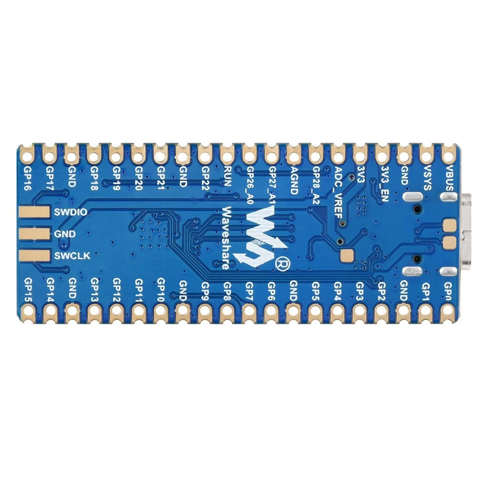 Waveshare RP2040-Plus16MB, A Pico-like MCU Board Based On Raspberry Pi MCU RP2040, Plus Ver. 4 Waveshare RP2040-Plus16MB, A Pico-like MCU Board Based On Raspberry Pi MCU RP2040, Plus Ver. - Image 2