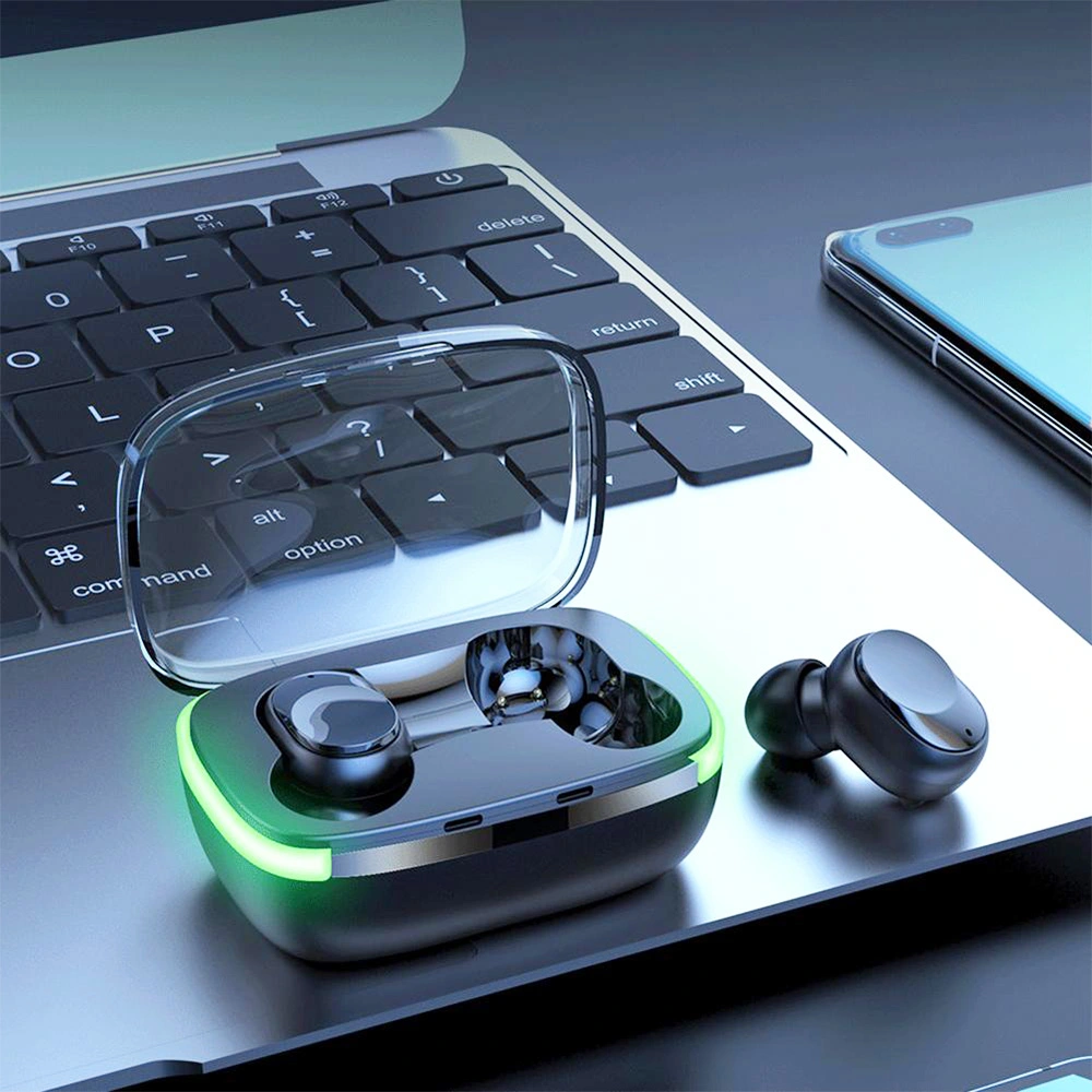 Y60 TWS Bluetooth 5.0 Earphones Wireless Touch Control Gaming Headset Noise Cancelling Stereo Sports Earbuds With Mic 6 Y60 TWS Bluetooth 5.0 Earphones Wireless Touch Control Gaming Headset Noise Cancelling Stereo Sports Earbuds With Mic - Image 4