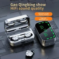 YD05 TWS Earbuds Bluetooth 5.2 HiFi Stereo Wireless In-Ear Hands-Free Sports Headphones -Headphones & Earphones shop YD05 TWS Earbuds Bluetooth 5 2 517051 3