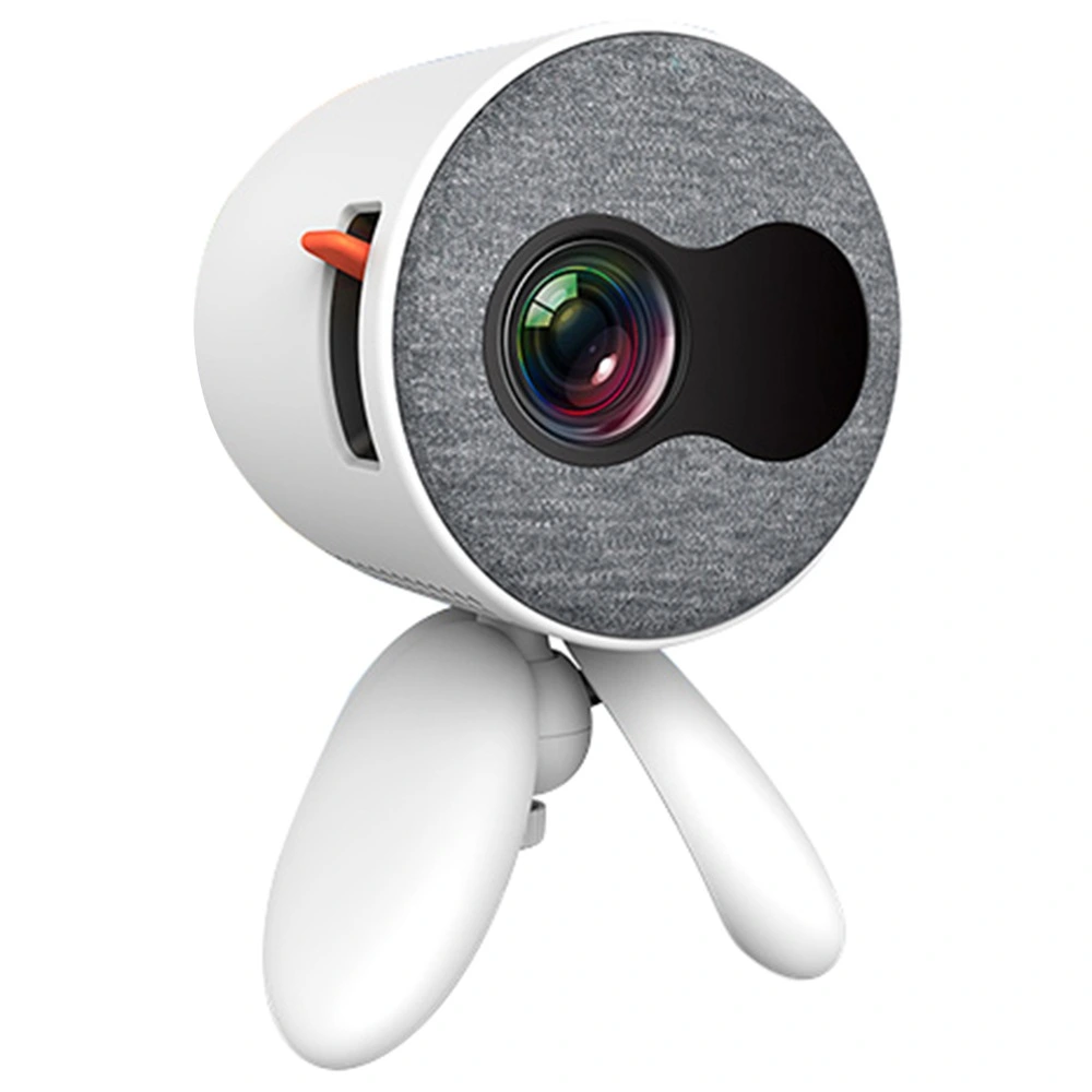 YG220 Mini Pocket Projector 480*320P Supports 1080P HDMI AV SD USB Compatible With Fire TV Stick/PS4/USB/HDMI/SD/AV - White 3 YG220 Mini Pocket Projector 480*320P Supports 1080P HDMI AV SD USB Compatible With Fire TV Stick/PS4/USB/HDMI/SD/AV - White