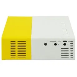 YG300 Pro Mini LED Projector Native 480x272 Support 1080P 600LM - Yellow + White 13 YG300 Pro Mini LED Projector Native 480x272 Support 1080P 600LM - Yellow + White -Headphones & Earphones shop YG300 Pro Mini LED Projector Native 480x272 Yellow White 469284 5