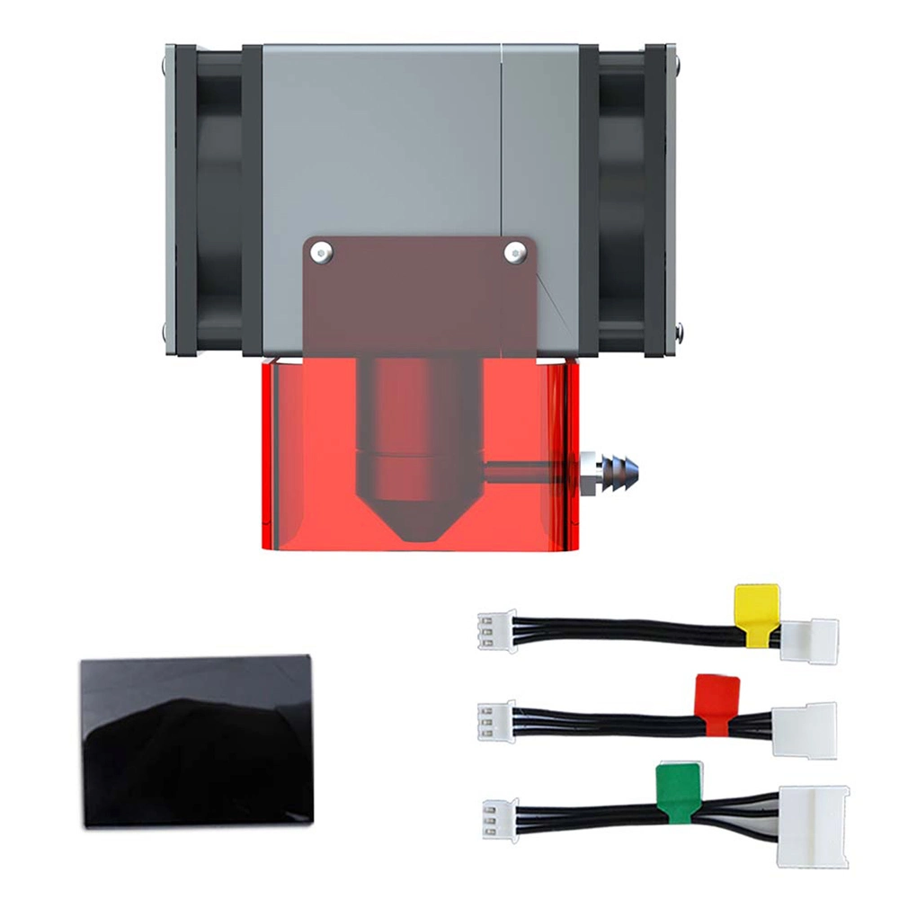 ZBAITU F20-VF 20W Laser Module, Air Assist, Fixed-focus, 0.08x0.08mm Spot, 0.01mm Accuracy, Dual Fans 4 ZBAITU F20-VF 20W Laser Module, Air Assist, Fixed-focus, 0.08x0.08mm Spot, 0.01mm Accuracy, Dual Fans - Image 2
