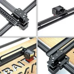 ZBAITU M81 F20 VF 20W Laser Engraver Cutter With Updated Drag Chain Kits, Fixed-focus, Air Assist, 0.08x0.08mm Spot, 10000mm/min Engraving Speed, Dual Fans, WiFi Connection, Support SD Card Offline Working, 810*460mm -Headphones & Earphones shop ZBAITU M81 F20 VF 20W Laser Engraver Cutter 519052 3