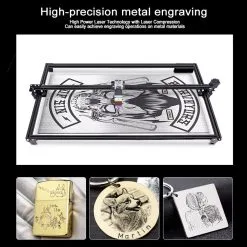 ZBAITU M81 10W CNC Laser Engraver, 0.08mm Compressed Spot, Focus Free, Offline Engraving, Cuts 10mm Wood In One Pass, 460*810mm -Headphones & Earphones shop ZBAITU M81 FF80 10W CNC Laser Engraving Cutting Machine 501125 2