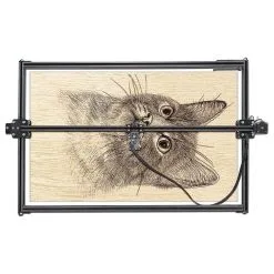 ZBAITU M81 10W CNC Laser Engraver, 0.08mm Compressed Spot, Focus Free, Offline Engraving, Cuts 10mm Wood In One Pass, 460*810mm