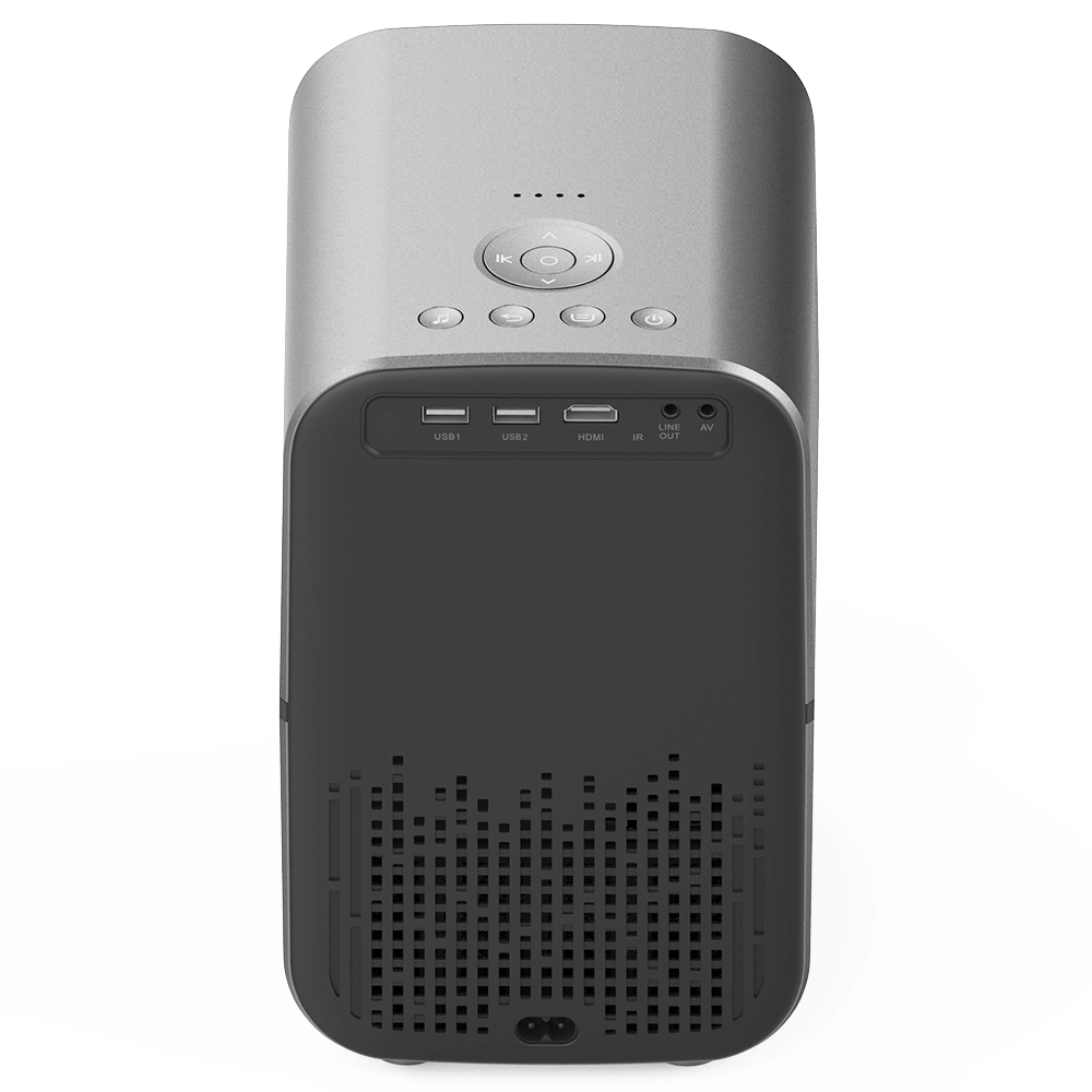 ZZV M6 LCD Projector Auto Focusing 600ANSI Lumens 1080P Native Resolution Android 9.0 2+16GB Suport 4K HDR Grey 7 ZZV M6 LCD Projector Auto Focusing 600ANSI Lumens 1080P Native Resolution Android 9.0 2+16GB Suport 4K HDR Grey - Image 5