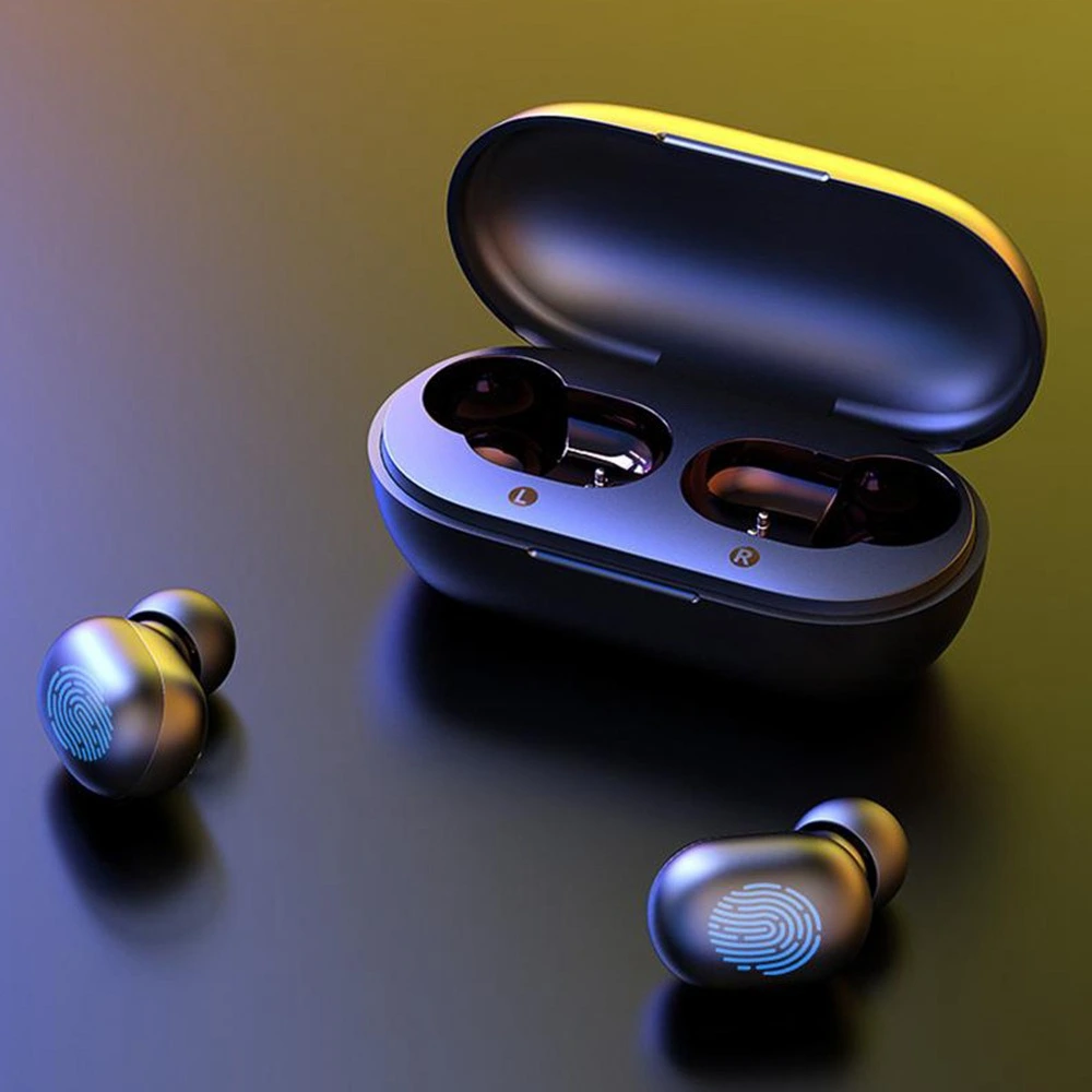 Haylou GT1 Fingerprint Touch Bluetooth 5.0 TWS Earphones Siri Google Assistant IPX5 Noise Cancelling - Black 6 Haylou GT1 Fingerprint Touch Bluetooth 5.0 TWS Earphones Siri Google Assistant IPX5 Noise Cancelling - Black - Image 4