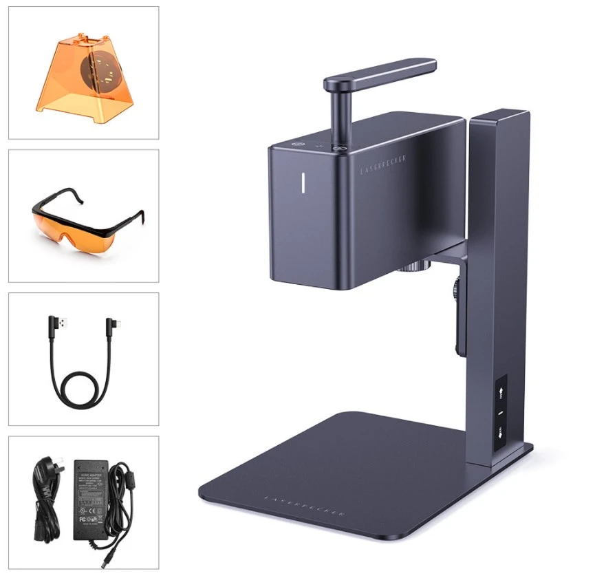 LaserPecker 2 Handheld Laser Engraver Cutter, EU Plug 7 LaserPecker 2 Handheld Laser Engraver Cutter, EU Plug - Image 5