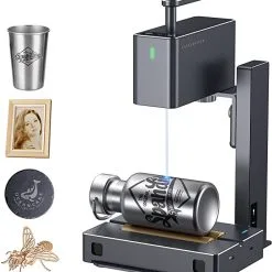 LaserPecker 2 Pro Handheld Laser Engraver Cutter With Auxiliary Booster, UK Plug