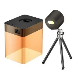 LaserPecker L1 Mini Bluetooth Laser Engraver Suit With Protective Shell App Control Overheat Shutdown Protective Glasses - Black