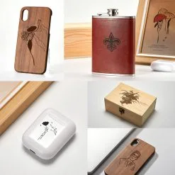 LaserPecker Pro Deluxe Smart Laser Engraver With Auto-focusing Support Stand Smart Control Preview Mode Password Lock Overheat Shutdown Motion Detection Goggles 10000+ Hours Lifespan -Headphones & Earphones shop laserpecker pro smart laser engraver grey 1586759155187