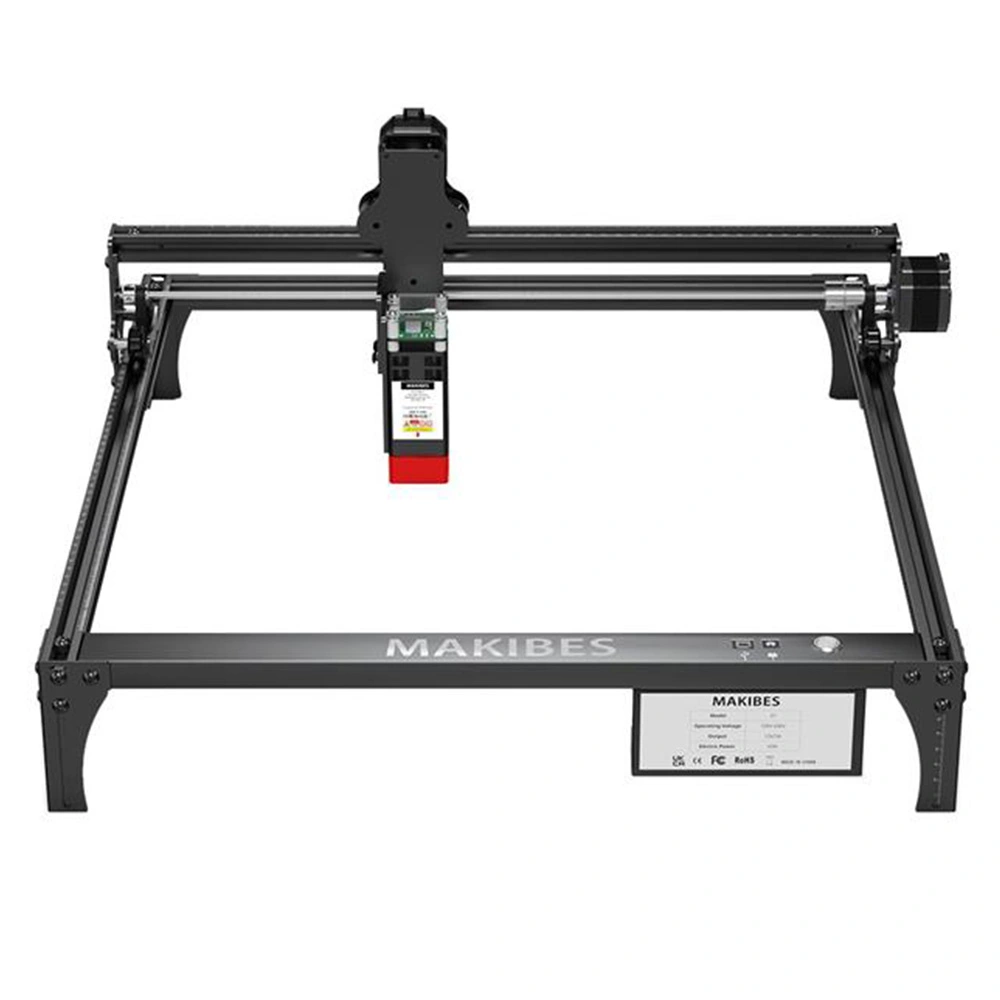 Makibes X1 5.5W Laser Engraver, 0.06-0.1mm Compressed Spot, 0.01mm Accuracy, 8000mm/min Engraving Speed, 410*400mm 5 Makibes X1 5.5W Laser Engraver, 0.06-0.1mm Compressed Spot, 0.01mm Accuracy, 8000mm/min Engraving Speed, 410*400mm - Image 3