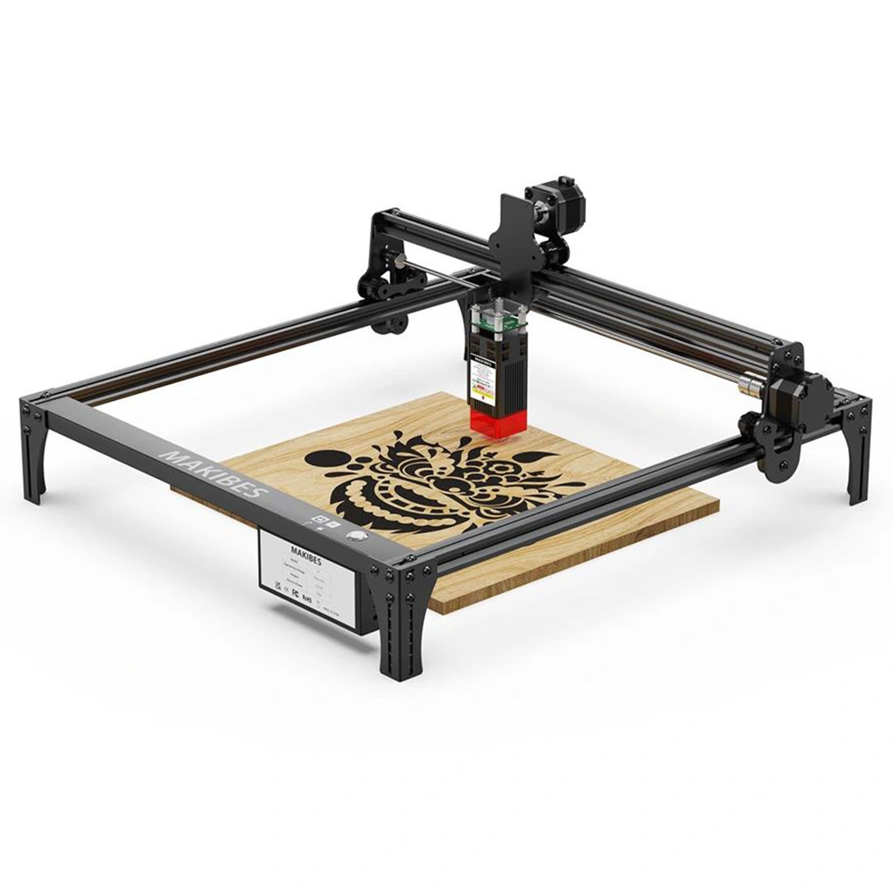 Makibes X1 5.5W Laser Engraver, 0.06-0.1mm Compressed Spot, 0.01mm Accuracy, 8000mm/min Engraving Speed, 410*400mm 8 Makibes X1 5.5W Laser Engraver, 0.06-0.1mm Compressed Spot, 0.01mm Accuracy, 8000mm/min Engraving Speed, 410*400mm - Image 6
