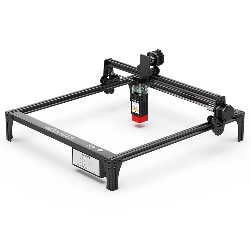 Makibes X1 5.5W Laser Engraver, 0.06-0.1mm Compressed Spot, 0.01mm Accuracy, 8000mm/min Engraving Speed, 410*400mm 6 Makibes X1 5.5W Laser Engraver, 0.06-0.1mm Compressed Spot, 0.01mm Accuracy, 8000mm/min Engraving Speed, 410*400mm - Image 4