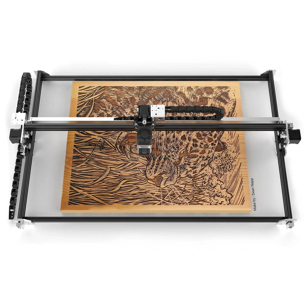 NEJE 3 MAX 12W Laser Engraver Cutter, A40640 Laser Module, 0.04*0.06mm Compressed Spot, Built-in Air Assist, NEJE WIN Software, Android IOS App Control, Metal Nozzle Module Radiator, Engraving Size 460*810mm, Expandable To 810*1030mm 4 NEJE 3 MAX 12W Laser Engraver Cutter, A40640 Laser Module, 0.04*0.06mm Compressed Spot, Built-in Air Assist, NEJE WIN Software, Android IOS App Control, Metal Nozzle Module Radiator, Engraving Size 460*810mm, Expandable To 810*1030mm - Image 2