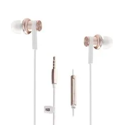 Xiaomi Mi IV In-ear Dual Dynamic Driver Wired Control Earphone Headphone With MIC For Android IOS - Gold