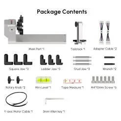 ORTUR YRC1.0 Y-Axis Rotary Chuck, Adjustable Elevation, 360 Degrees Engraving 13 ORTUR YRC1.0 Y-Axis Rotary Chuck, Adjustable Elevation, 360 Degrees Engraving -Headphones & Earphones shop ortur yrc1 0 y axis rotary chuck 637ca0 1671527309020 1