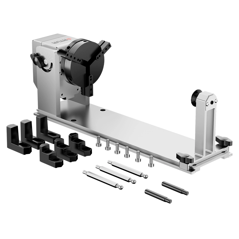 ORTUR YRC1.0 Y-Axis Rotary Chuck, Adjustable Elevation, 360 Degrees Engraving 3 ORTUR YRC1.0 Y-Axis Rotary Chuck, Adjustable Elevation, 360 Degrees Engraving