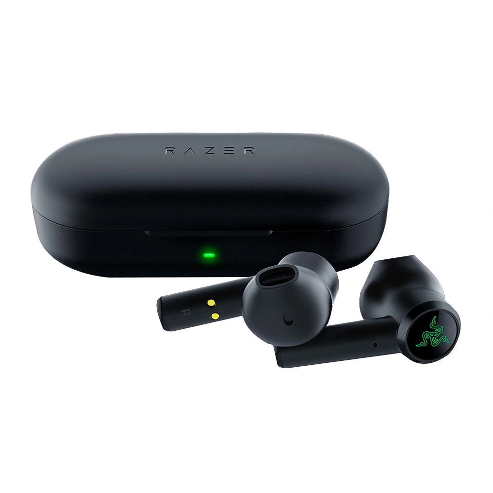 Razer Hammerhead Bluetooth 5.0 TWS Earphones 16 Standby Time IPX4 60ms Latency Connection - Black 4 Razer Hammerhead Bluetooth 5.0 TWS Earphones 16 Standby Time IPX4 60ms Latency Connection - Black - Image 2