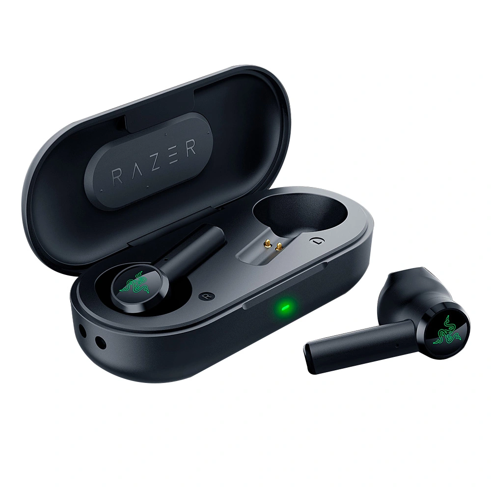 Razer Hammerhead Bluetooth 5.0 TWS Earphones 16 Standby Time IPX4 60ms Latency Connection - Black 5 Razer Hammerhead Bluetooth 5.0 TWS Earphones 16 Standby Time IPX4 60ms Latency Connection - Black - Image 3