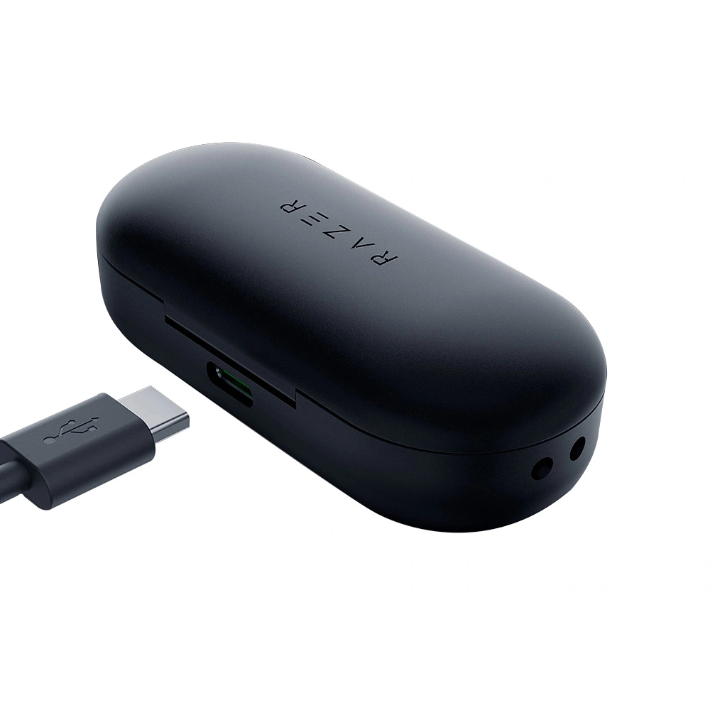 Razer Hammerhead Bluetooth 5.0 TWS Earphones 16 Standby Time IPX4 60ms Latency Connection - Black 8 Razer Hammerhead Bluetooth 5.0 TWS Earphones 16 Standby Time IPX4 60ms Latency Connection - Black - Image 6