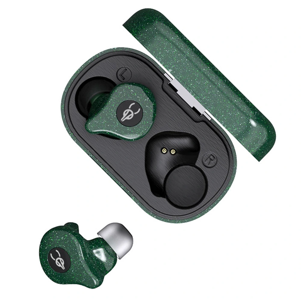 Sabbat E16 Bluetooth 5.2 Music Gaming TWS Earphones, Balanced Armature Driver, Qualcomm QCC3040, 45ms Low Latency, AptX / AAC / SBC, Deep Bass, CVC 8.1 Noise Cancelling, Aurora Green 6 Sabbat E16 Bluetooth 5.2 Music Gaming TWS Earphones, Balanced Armature Driver, Qualcomm QCC3040, 45ms Low Latency, AptX / AAC / SBC, Deep Bass, CVC 8.1 Noise Cancelling, Aurora Green - Image 4