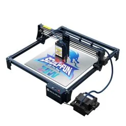 SCULPFUN S30 Pro Max 20W Laser Engraver Cutter, Automatic Air-assist, 0.08*0.1mm Laser Focus, 32-bit Motherboard, Replaceable Lens, Engraving Size 410*400mm, Expandable To 935*905mm
