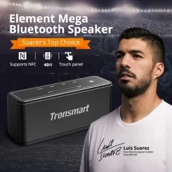 Tronsmart Element Mega SoundPulse™ Bluetooth 5.0 Speaker With Powerful 40W Max Output 3D Digital Sound TWS Intuitive Touch Control - Black 10 Tronsmart Element Mega SoundPulse™ Bluetooth 5.0 Speaker With Powerful 40W Max Output 3D Digital Sound TWS Intuitive Touch Control - Black -Headphones & Earphones shop tronsmart element mega bluetooth speaker black 1571990891539