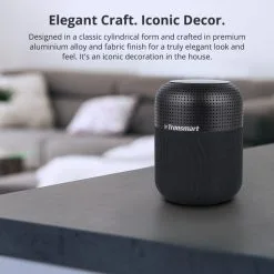 Tronsmart Element T6 Max 60W Bluetooth 5.0 NFC Speaker SoundPulse™ 20 Hours Playtime Siri Google Assistant Cortana USB-C Fast Charge -Headphones & Earphones shop tronsmart element t6 max 60w bluetooth 5 0 nfc speaker black 1574132859690 3