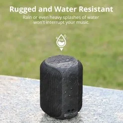 Tronsmart Element T6 Mini 15W Bluetooth 5.0 Speaker 30m Connection Siri Google Assistant IPX6 24H Playtime USB-C - Black -Headphones & Earphones shop tronsmart element t6 mini bluetooth 5 0 speaker black 1571994047561 2