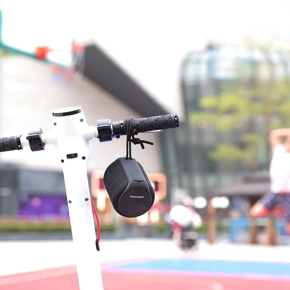 Tronsmart Element T6 Mini 15W Bluetooth 5.0 Speaker 30m Connection Siri Google Assistant IPX6 24H Playtime USB-C - Black 6 Tronsmart Element T6 Mini 15W Bluetooth 5.0 Speaker 30m Connection Siri Google Assistant IPX6 24H Playtime USB-C - Black - Image 4