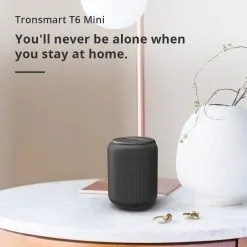 Tronsmart Element T6 Mini 15W Bluetooth 5.0 Speaker 30m Connection Siri Google Assistant IPX6 24H Playtime USB-C - Black -Headphones & Earphones shop tronsmart element t6 mini bluetooth 5 0 speaker black 1585104042992