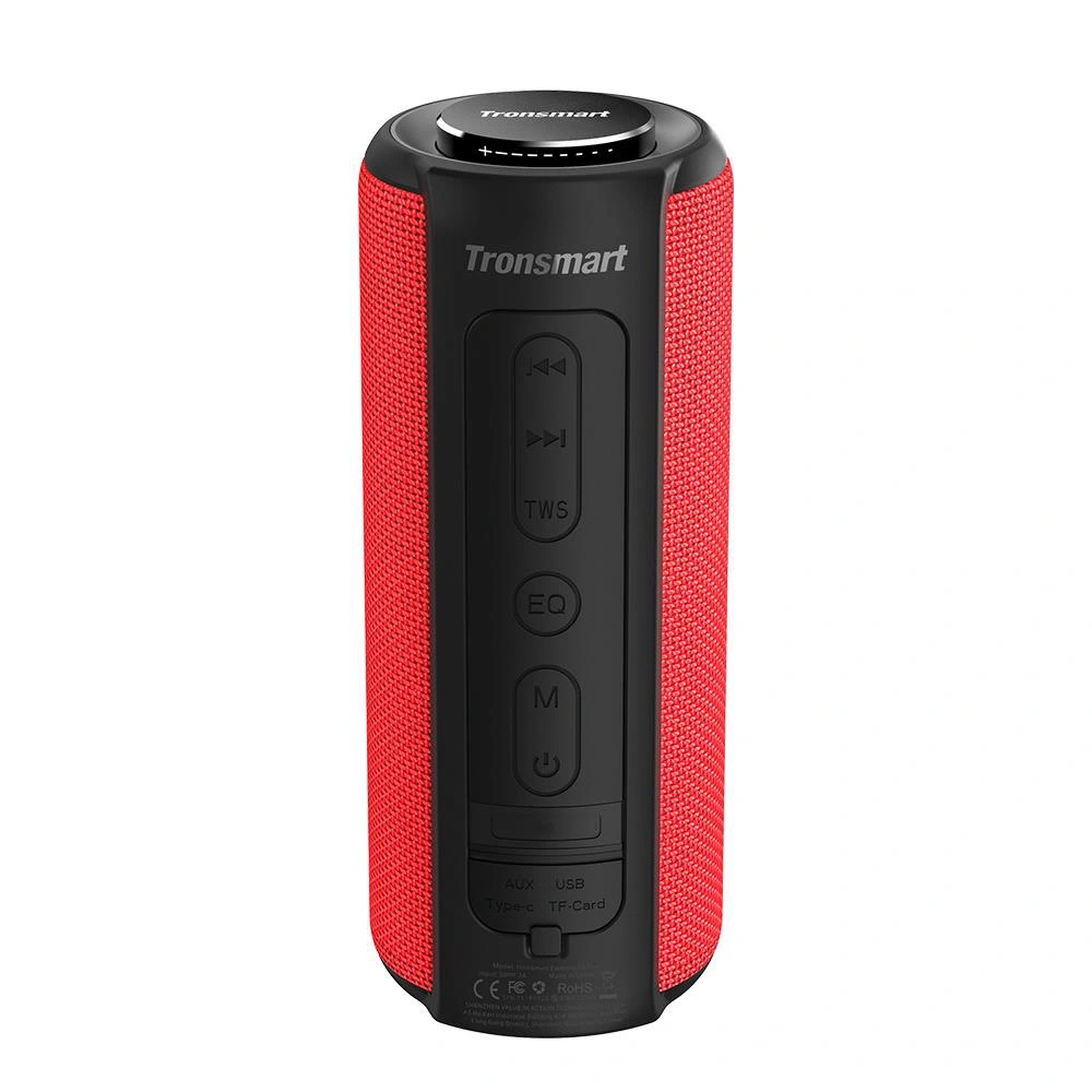 Tronsmart Element T6 Plus Portable Bluetooth 5.0 Speaker With 40W Max Output, Deep Bass, IPX6 Waterproof, TWS - Red 3 Tronsmart Element T6 Plus Portable Bluetooth 5.0 Speaker With 40W Max Output, Deep Bass, IPX6 Waterproof, TWS - Red