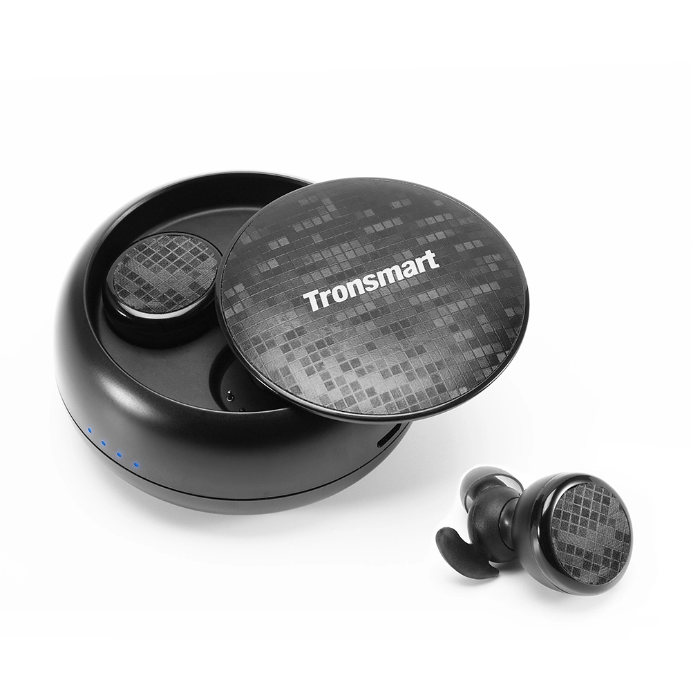 Tronsmart Encore Spunky Buds Bluetooth 5.0 TWS Earbuds 12 Hours Playtime Siri Google Assistant IPX5 Water Resistant- Black 3 Tronsmart Encore Spunky Buds Bluetooth 5.0 TWS Earbuds 12 Hours Playtime Siri Google Assistant IPX5 Water Resistant- Black