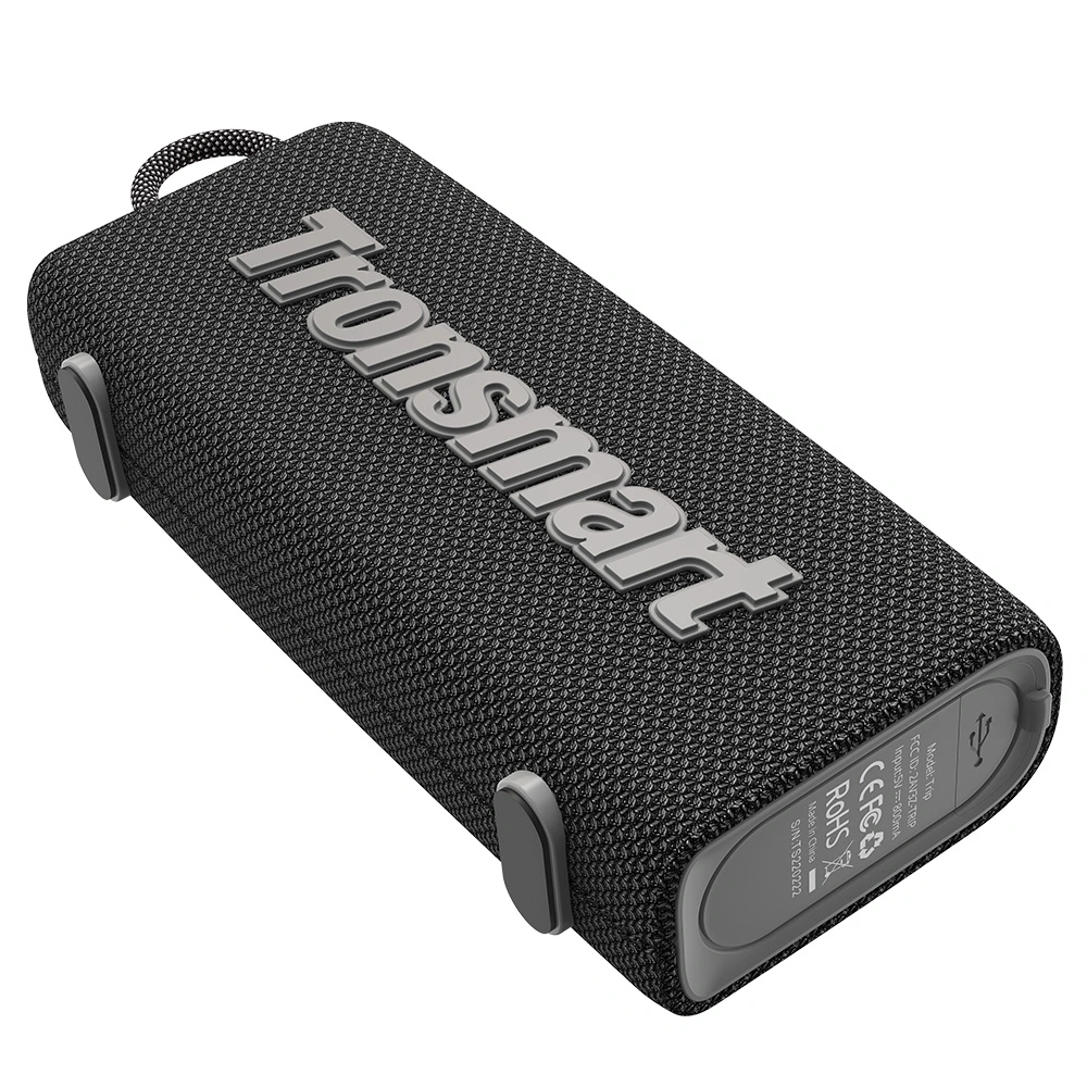 Tronsmart Trip 10W Portable Bluetooth 5.3 Speaker, IPX7 Waterproof, Black 7 Tronsmart Trip 10W Portable Bluetooth 5.3 Speaker, IPX7 Waterproof, Black - Image 5