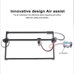 ZBAITU M81 EAIR 10W CNC Laser Engraver, Air Assist, 0.08mm Compressed Spot, Focus Free, Offline Engraving, Cuts 10mm Wood In One Pass, 460*810mm -Headphones & Earphones shop zbaitu m81 ff80 eair 10w cnc laser engraving cutting machine affa7f 1653016216573